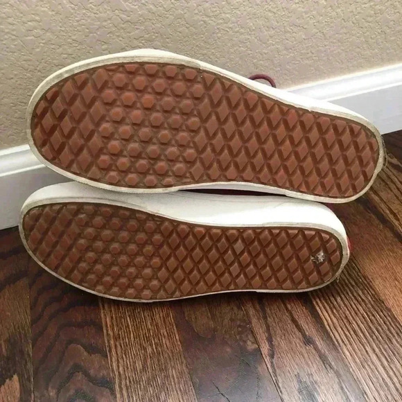 Vans Off The Wall Scotchgard Sk8 Hi Women’s 8 Purple Leather 721454 - Picture 16 of 16